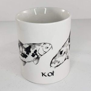 Rosalinde Koi Fish Coffee Mug Cup Porcelain